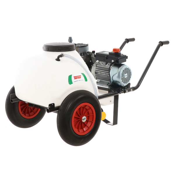 Kit motopompa elettrica da irrorazione con serbatoio 120 lt - Comet MTP P40/20 EL MNF - Per prodotti chimici e acidi