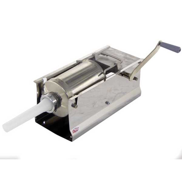 OUTLET - PICCOLI DIFETTI ESTETICI - Palumbo Pavi 175 INOX - Insaccatrice manuale per salumi 3 Kg - 2 Velocit�