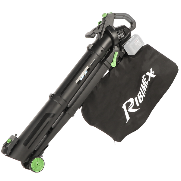 Ribimex PRBAT20-ASB1SB - Soffiatore aspiratore a batteria - SENZA BATTERIE E CARICABATTERIE