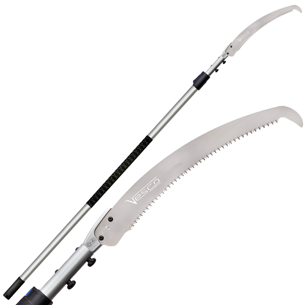 VESCO CA39 - Seghetto a uncino su asta telescopica in alluminio - 150-300 cm - Lama da 39 cm