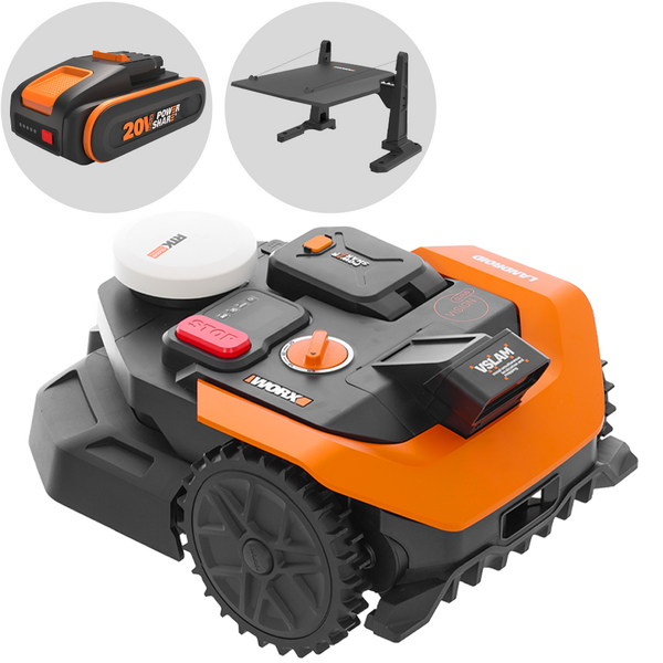 Worx Landroid Vision Cloud WR303E - Robot Tagliaerba - Senza impianto