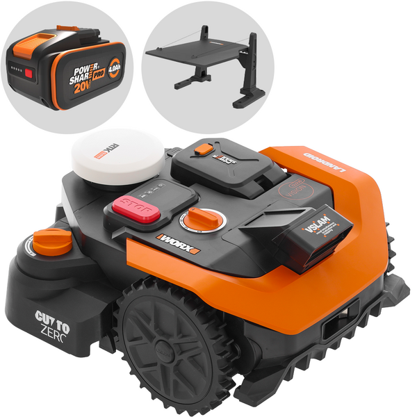 Worx Landroid Vision Cloud WR308E - Robot Tagliaerba - Senza impianto