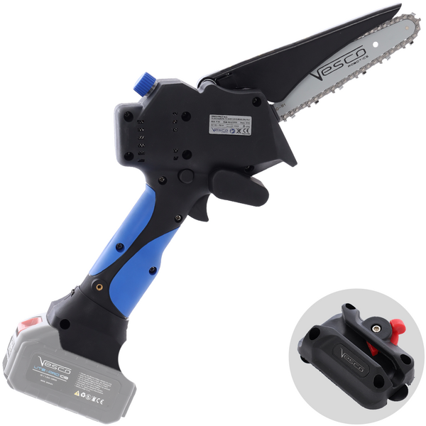 Vesco X180 - Potatore a batteria manuale - SENZA BATTERIE E CARICABATTERIE