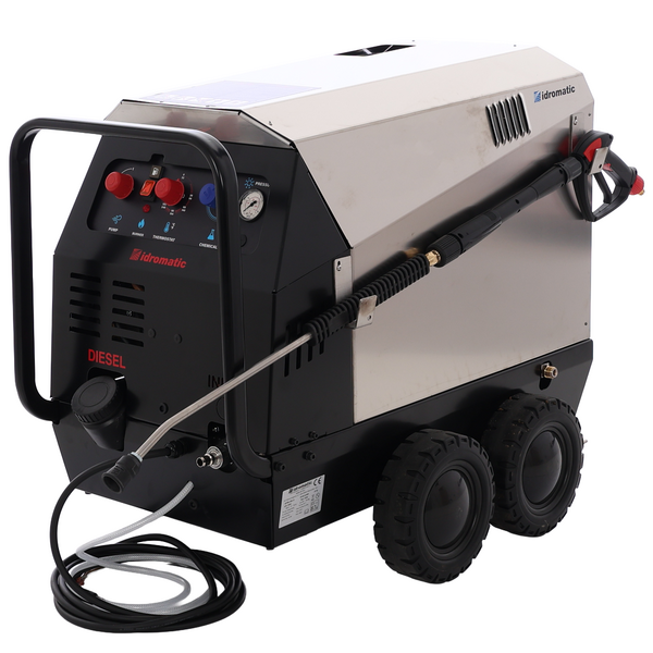 Idromatic Astra 200.15 - Idropulitrice ad acqua calda professionale trifase - 200 bar - 900 l/h