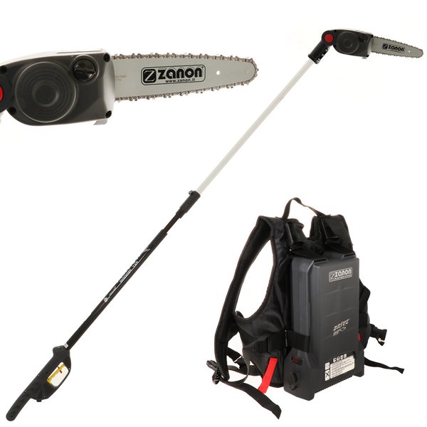 OUTLET - PICCOLI DIFETTI ESTETICI - Zanon Rino AL 200 - Potatore a batteria su asta telescopica - 50.4V 15.9Ah