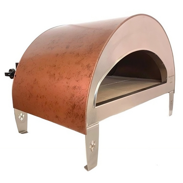 Pizza Party Emozione - Forno a gas per pizza da esterno - Camera di cottura 40x70 cm - Piano cottura in refrattario