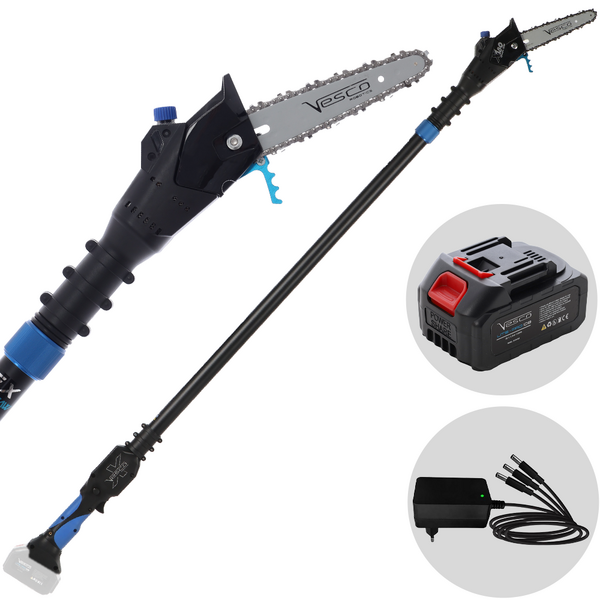 Vesco X180AT - Potatore a batteria su asta telescopica - 180-270 cm - 36v 3Ah