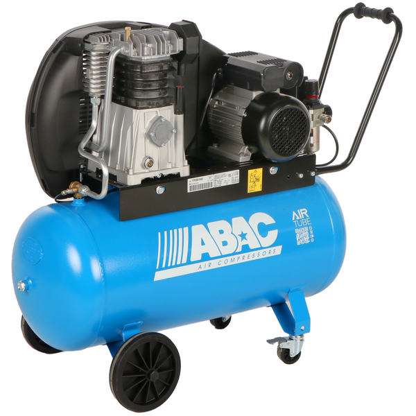 OUTLET - PICCOLI DIFETTI ESTETICI - ABAC EXP A49B 90 CM3 - Compressore aria elettrico monofase a cinghia - Motore 3 HP  90 lt