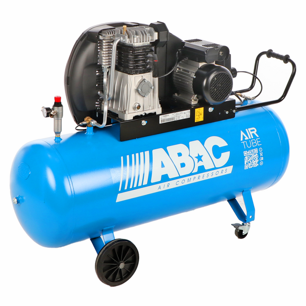 OUTLET - DA ESPOSIZIONE - ABAC EXP A49B 200 CM3 - Compressore aria elettrico monofase a cinghia - Motore 3 HP  200 lt