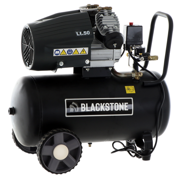 OUTLET - PICCOLI DIFETTI ESTETICI - BlackStone LBC 50-30V - Compressore aria elettrico - Serbatoio da 50 lt - motore 3 HP