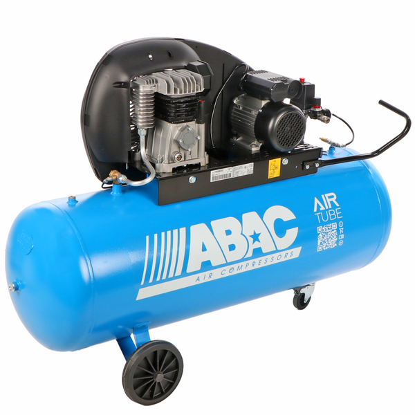 OUTLET - PICCOLI DIFETTI ESTETICI - ABAC EXT A29B 200 CM3 - Compressore aria elettrico monofase a cinghia - Motore 3 HP - 200 lt