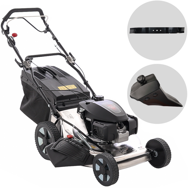 Marina Systems MX 57 SH 3V - Tagliaerba a scoppio trazionato - Motore honda GCVx 200 - Acciaio INOX
