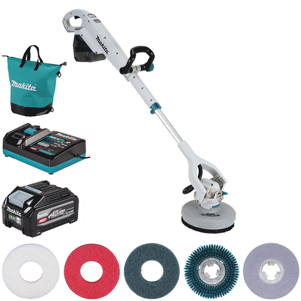 OUTLET - DA ESPOSIZIONE - MAKITA PS001GM101 - Spazzola pulisci pavimenti - 40V 4Ah