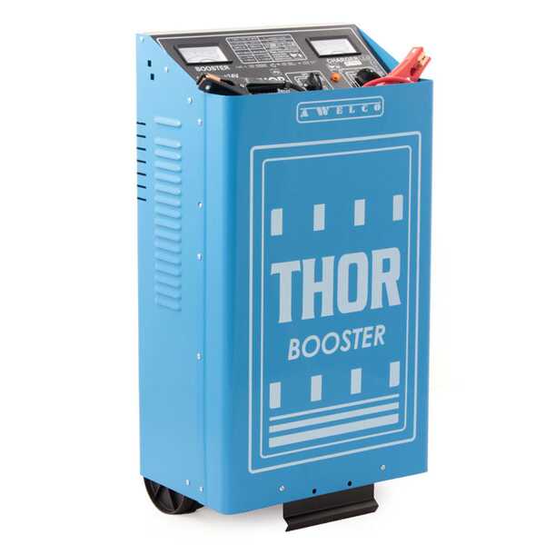 OUTLET - PICCOLI DIFETTI ESTETICI - Awelco THOR 650 Booster - Caricabatterie avviatore - carrellato - monofase - batterie 24-12V