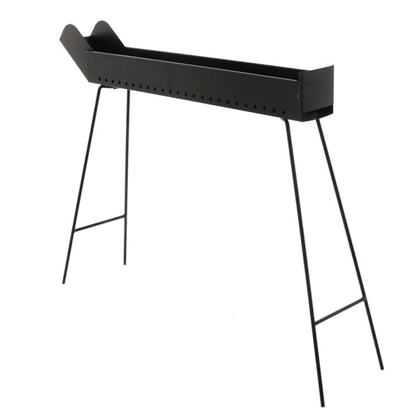 OUTLET - PICCOLI DIFETTI ESTETICI - Mille BBQ-80 Go - Griglia per arrosticini a carbone - 80x14cm
