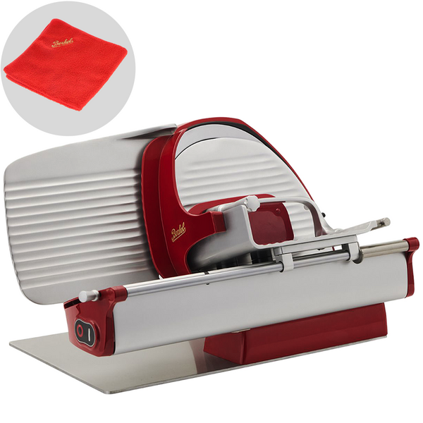 OUTLET - DIFETTI ESTETICI - Berkel Home Line Plus 250 Rossa - Affettatrice con lama 250 mm