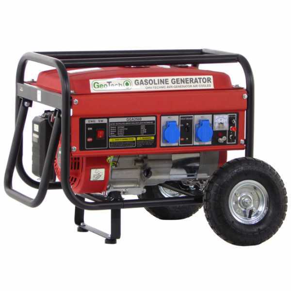 GeoTech GGA2500 - Generatore di corrente 2,0 kW monofase a benzina - Carrellato