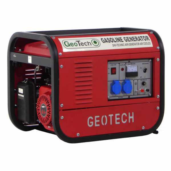 Generatore di corrente 2,5 kW monofase a benzina GeoTech GGSA3000 GeoTech