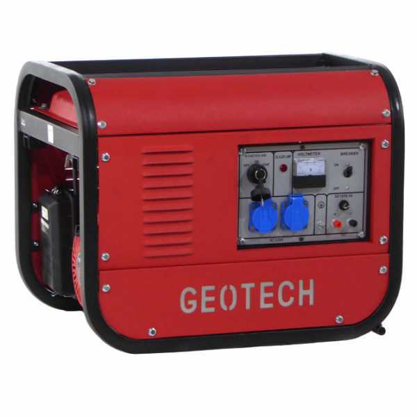 Generatore di corrente 2,5 kW monofase a benzina GeoTech GGSA3000ES - avviamento elettrico