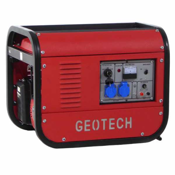 GeoTech GGSA3000ES - Generatore di corrente 2,5 kW monofase a benzina - Avviamento elettrico