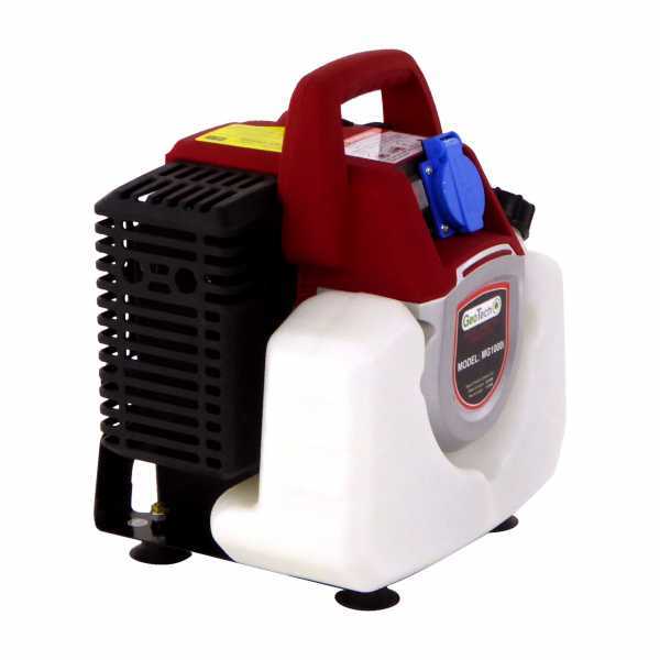 Generatore di corrente inverter 0,8 kW monofase a Miscela - GeoTech MG1000i - silenziato gte