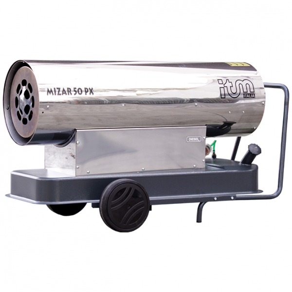 ITM MIZAR 50PX INOX - Generatore di aria calda diesel - A combustione diretta ITM