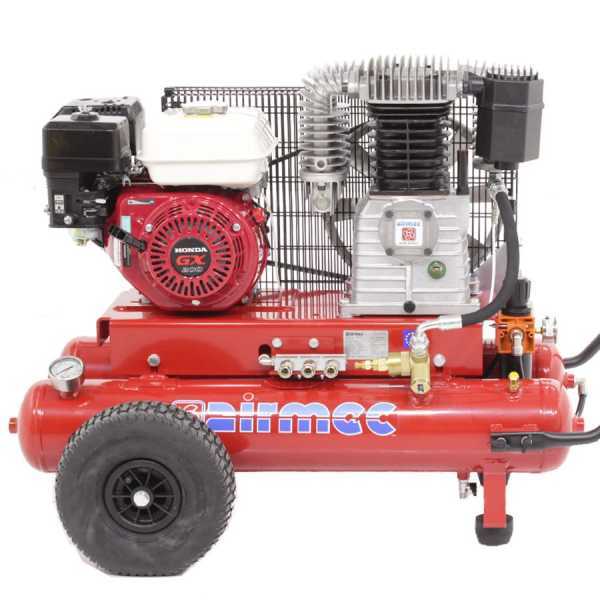 Motocompressore Airmec TEB 34/680 K25-HO (680 lt/min) motore Honda GX 200, compressore Airmec