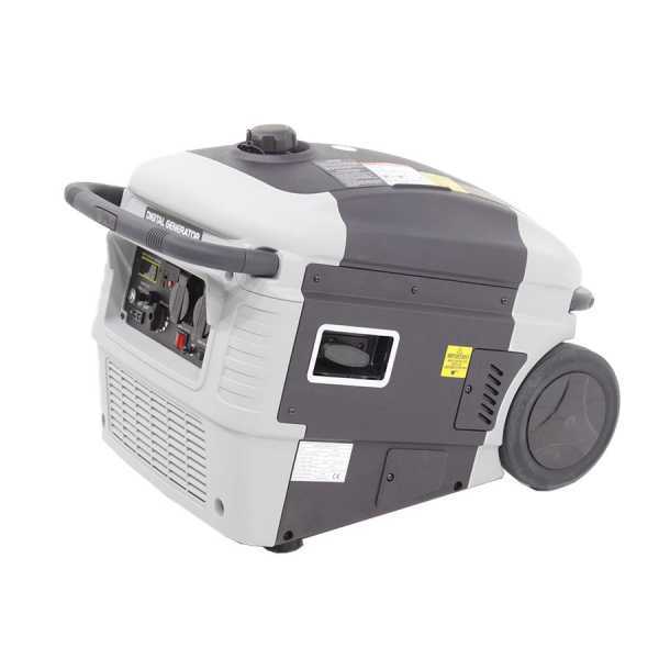 Generatore di corrente inverter 2.8 kW monofase AMA G3000I carrellato Ama