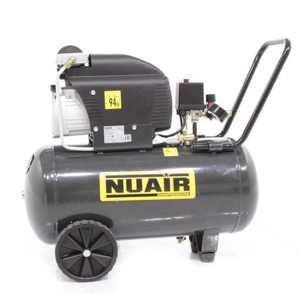 Nuair FC2/50 S - Compressore elettrico carrellato - motore 2 HP - 50 lt - aria compressa