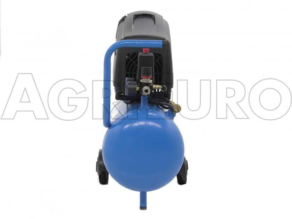 Compressore carrellato lt.24 - HP2 lubrificato con trasmissione diretta