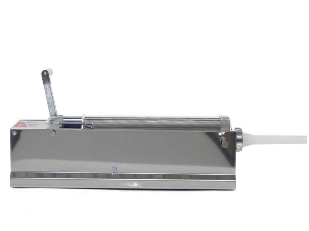Insaccatrice Per Salumi Reber - Cilindro Acciaio Inox 5 Litri, Variatore Di Velocità, Struttura Robusta - Foto 3