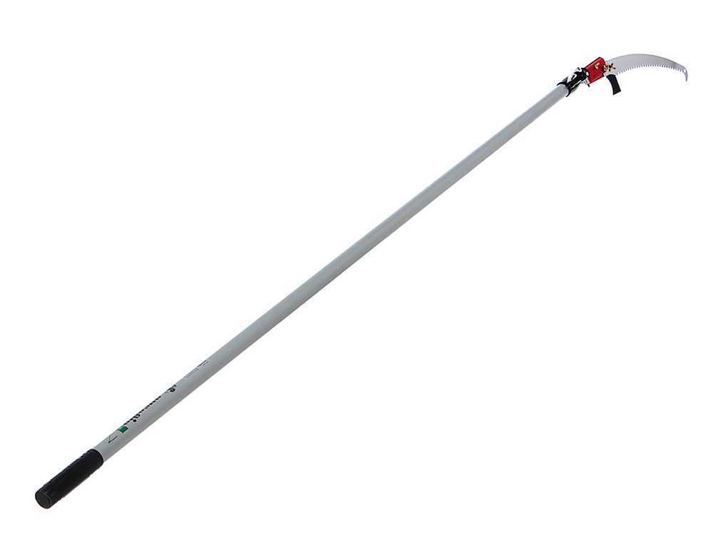 Sega Su Asta Telescopica 1-3,6m Per Potatura - Potatore Manuale Con Lama In Acciaio, Leggero, Arancione