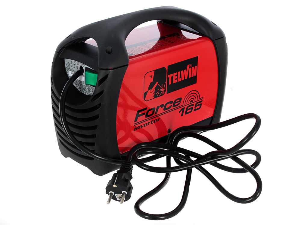 Saldatrice Inverter Telwin FORCE 165 MMA DC + Maschera TIGER - Compatta E Professionale - Foto 3