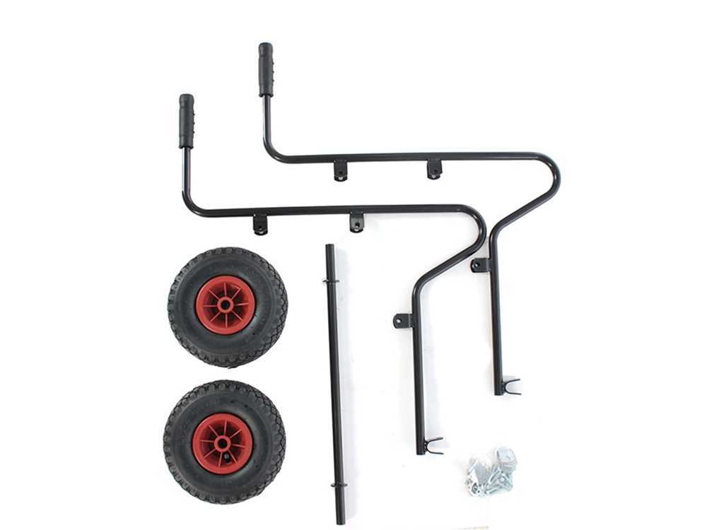 Kit carrello con ruote pneumatiche per motopompe Honda