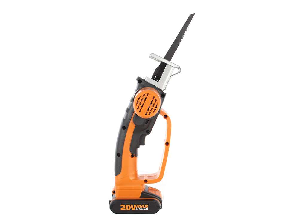 Seghetto Alternativo Worx WX550.9 A Batteria 20V - Testa Girevole E Luce LED