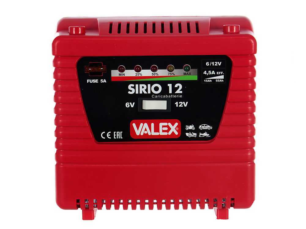 Caricabatterie per auto Valex Sirio 12 a soli € 46.9