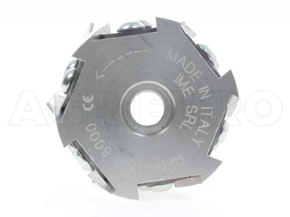 Testina Fresante A 4 Punte Per Decespugliatori - Universale (Made In Italy) - V.sbg - Foto 4
