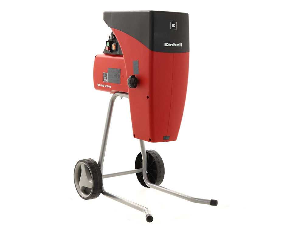 Trituratore Elettrico Einhell GC-KS 2540 CB - 2500W, Lame Acciaio, Cassetta 55L