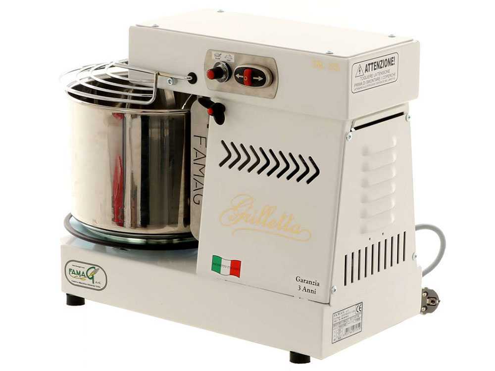 FAMAG Impastatrice ad alta idratazione a spirale Famag Grilletta IM 5-10V-HH 