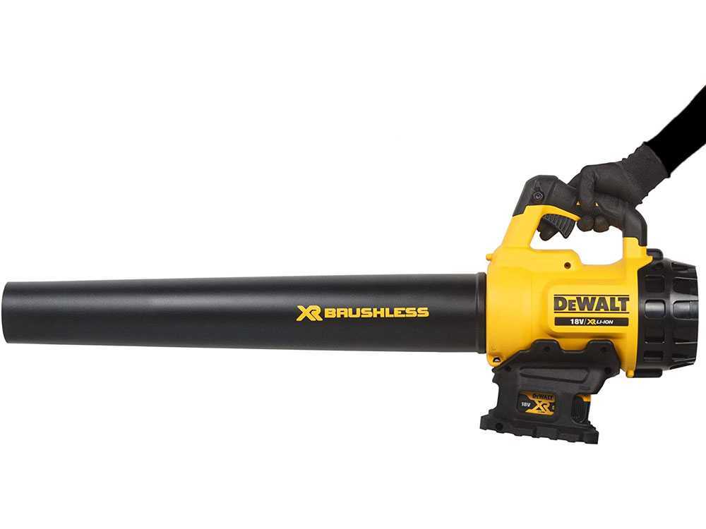 Soffiatore per fogliame a batteria DEWALT 18 V XR MAX (20000 giri/min,9