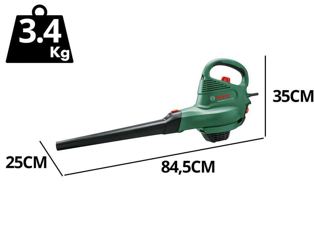 Soffiatore/Aspiratore Bosch UniversalGardenTidy 3000 - 3000W, Sacco 50L - Foto 6