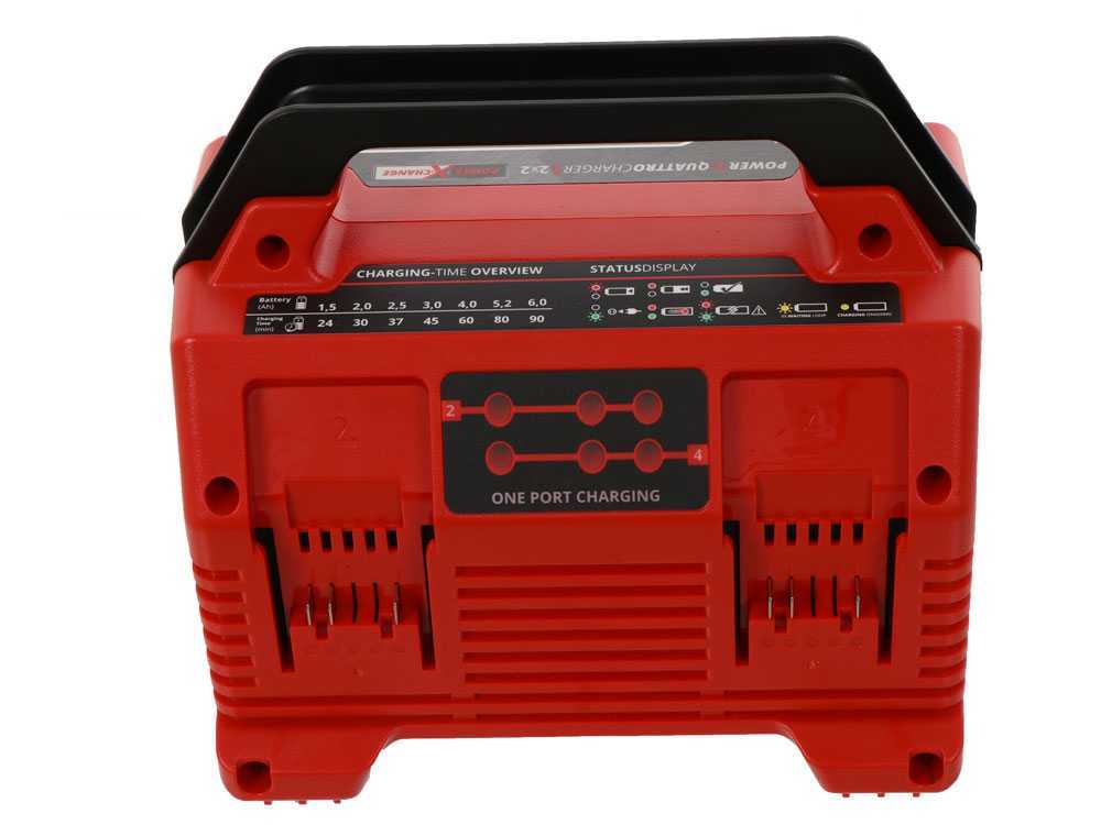 Originale Einhell Power X-Change 4A Carica batteria ultra rapido (tensione  200-250 V, 4 A, senza batteria) : : Giardino e giardinaggio