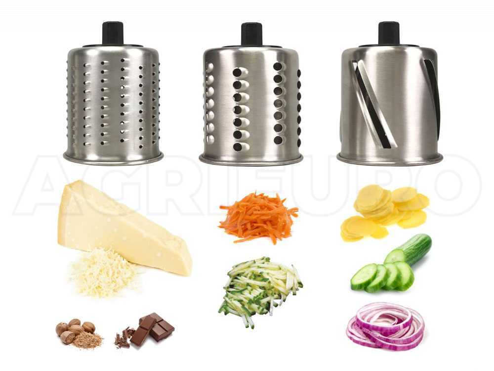 Acquista Grattugia elettrica per formaggio staccabile macchina per insalata  elettrica tagliaverdure affettatrice per verdure trituratore per patate  senza BPA