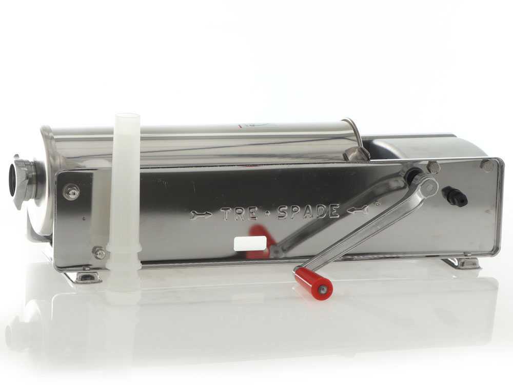Tre Spade Insaccatrici Inox de luxe tre spade modello 10 kg