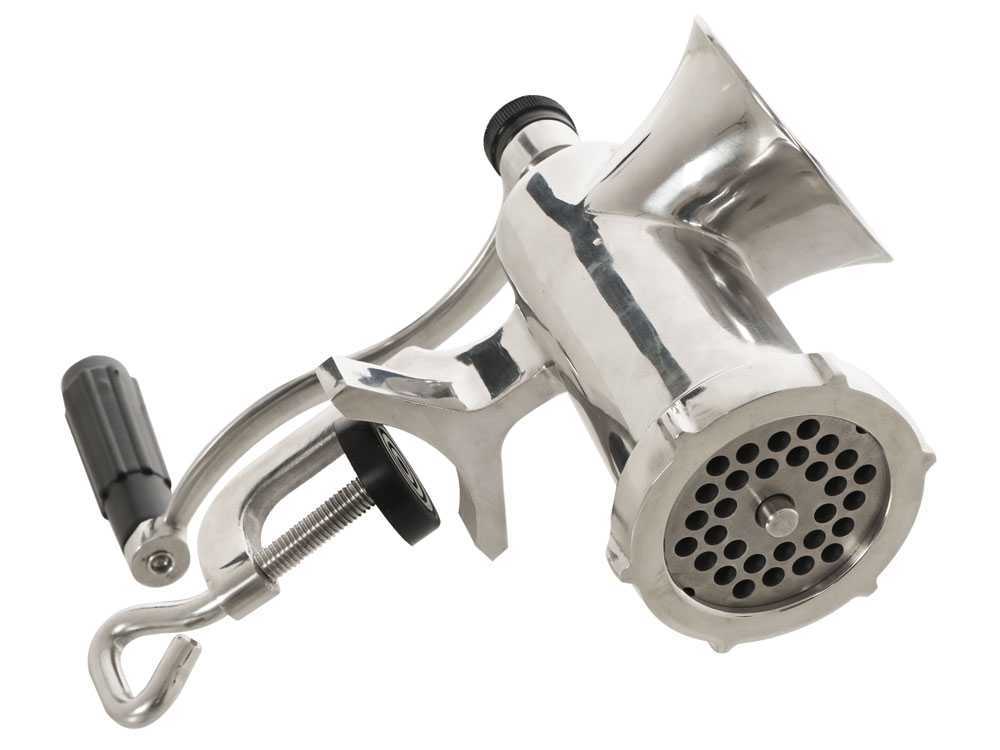 Insaccatrice Per Salsicce Manuale 4,8L - In Acciaio Inossidabile, Con 4 Tubi (11,16,20,28 Mm) E Fissaggio Al Tavolo