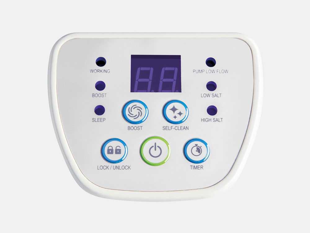 Clorinatore di sale, 10/15/20/30/50 G/H per piscina, generatori di cloro salato, dispositivo di elettrolisi del cloro del sale, generatore elettronico di cloro, per vasca da bagno e spa, vasca