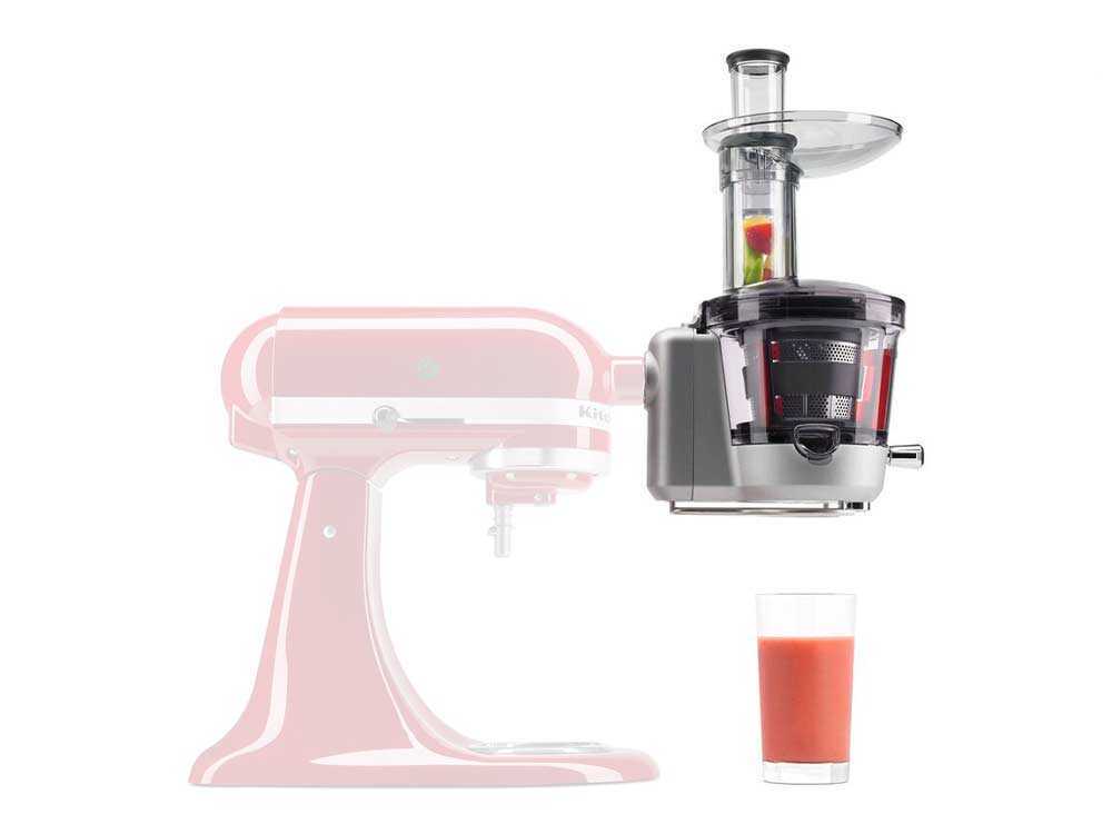 Accessorio Spremiagrumi Estrattore Di Succo Per KitchenAid - Accessorio Slow Juicer Per Frutta E Verdura Materiale Alimentare - 5