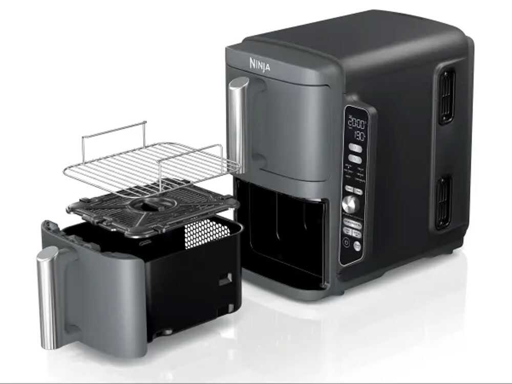 2 Stampini In Silicone Per Friggitrice Ad Aria Ninja Double Stack | Accessori Per Cucinare Senza Olio