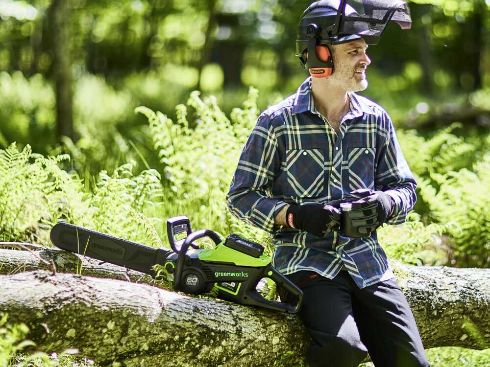 Greenworks GD60CS40K4 Elettrosega a batteria in Offerta AgriEuro