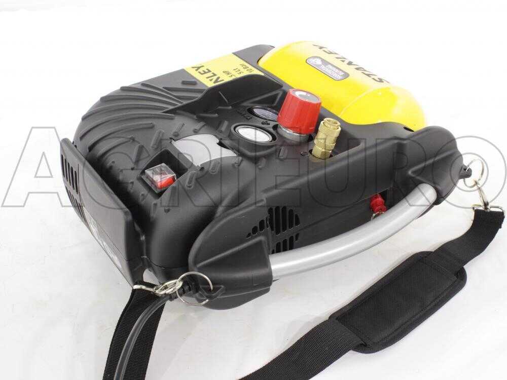 Compressore Aria Stanley 5 Litri 10 Bar - Portatile Con Tracolla, Per Gonfiaggio E Lavori Leggeri - Foto 12
